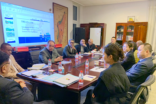 مجموعة Liyu تشارك في منتدى وفد حكومة مدغشقر